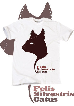 felis silvestris catus t-shirt - basmatik.com