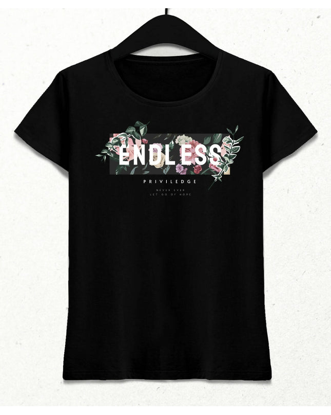 Endless Kadın Streetwear Tasarım T-shirt