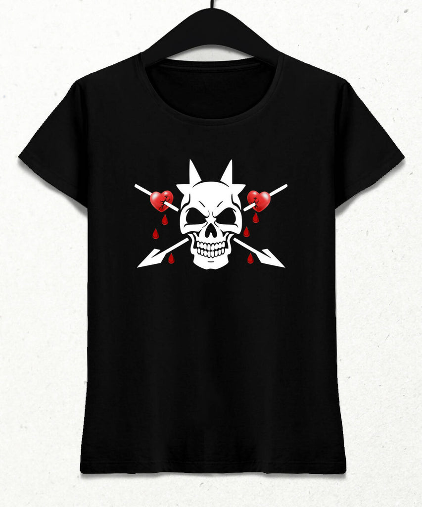 Heart Skull Women's T-Shirt
