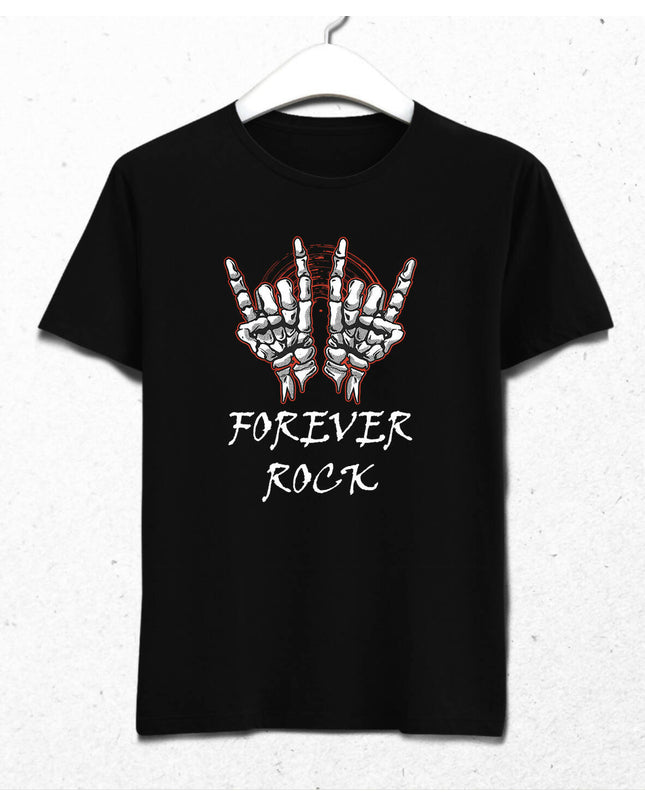 Forever Rock V2 Erkek Tişört - basmatik.com