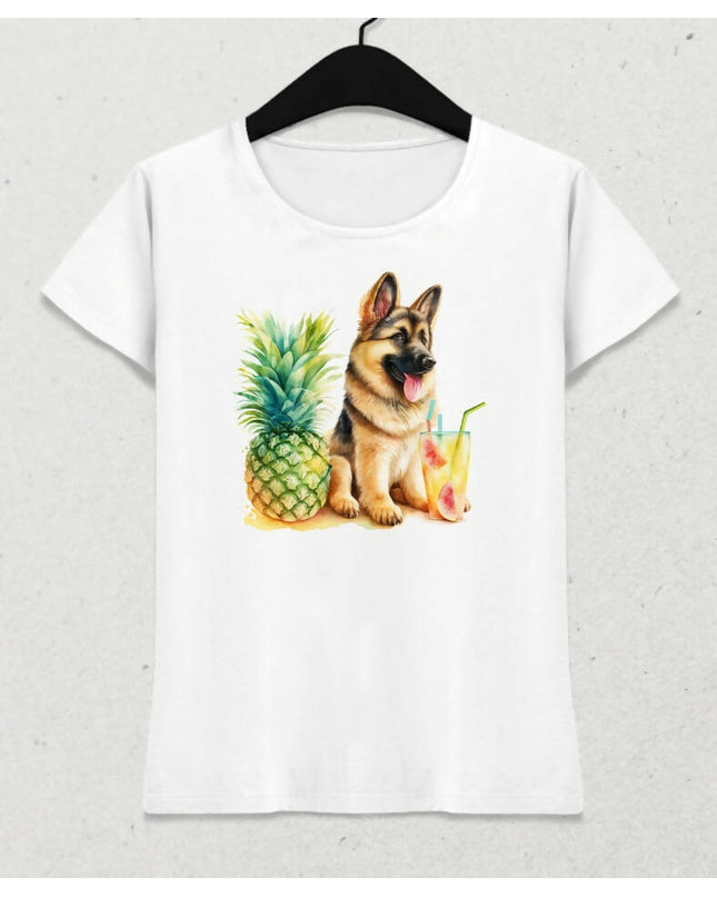 Dogs Summer Themed T-shirt