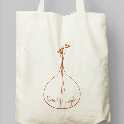 Keep Life Simple Cloth Bag