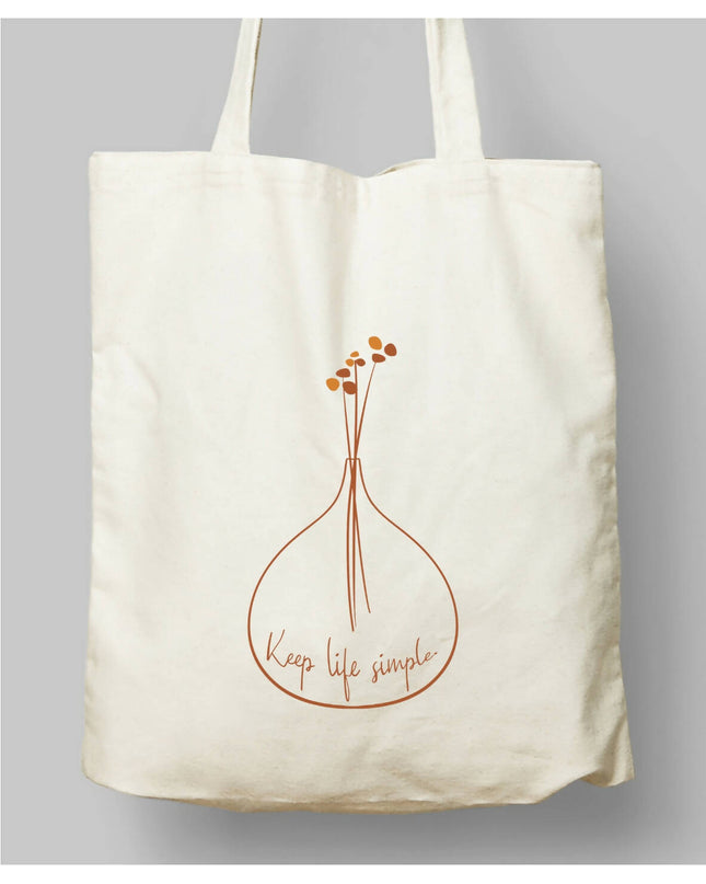 Keep Life Simple Cloth Bag