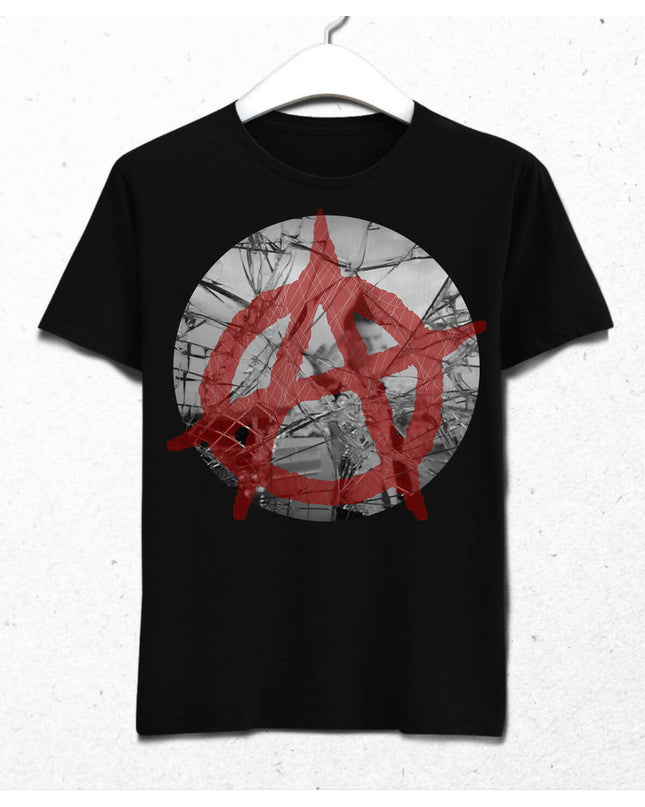 Anarşi Erkek Siyah Tişört