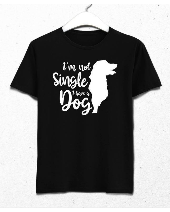 I HAVE A DOG - MEN'S T-SHIRT - BLACK