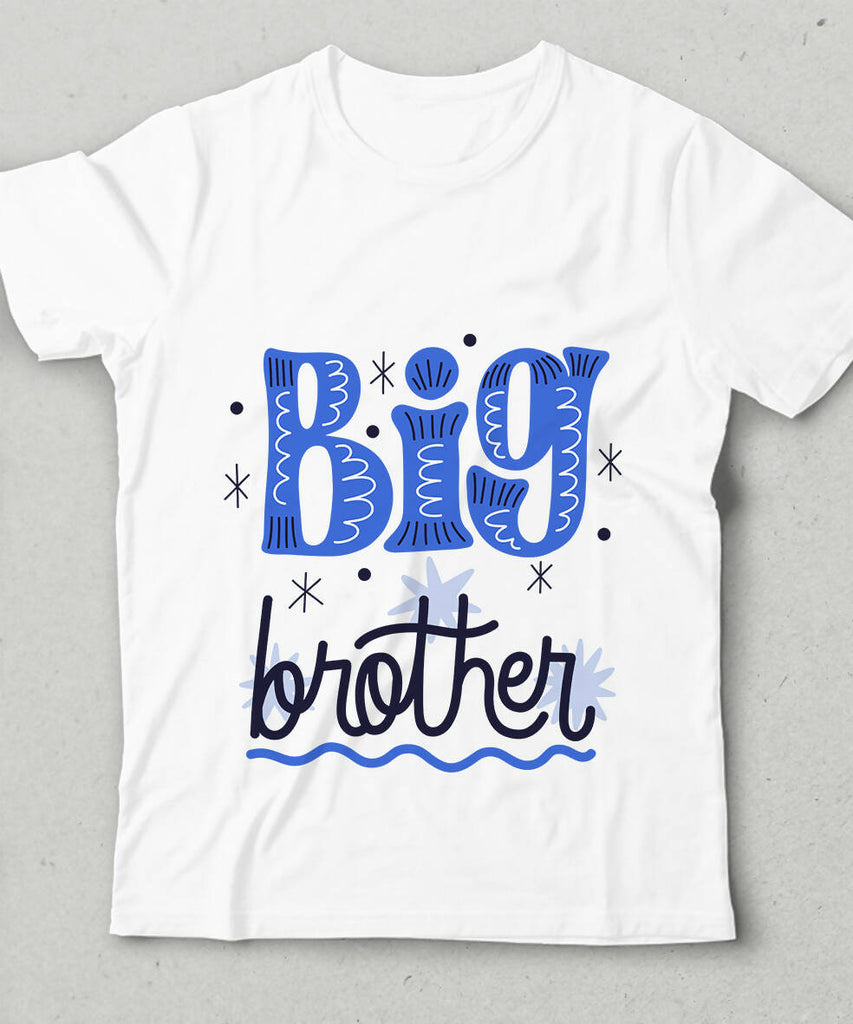 Big Brother Crew Neck Short Sleeve T-Shirt 