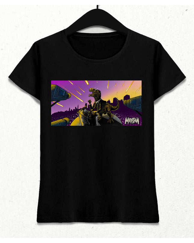 Marstan "Yolun Sonu" Tişört - Kadın - (Siyah/Gri/Beyaz)