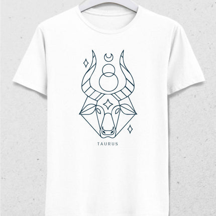 Boğa burcu 02 tişört - basmatik.com