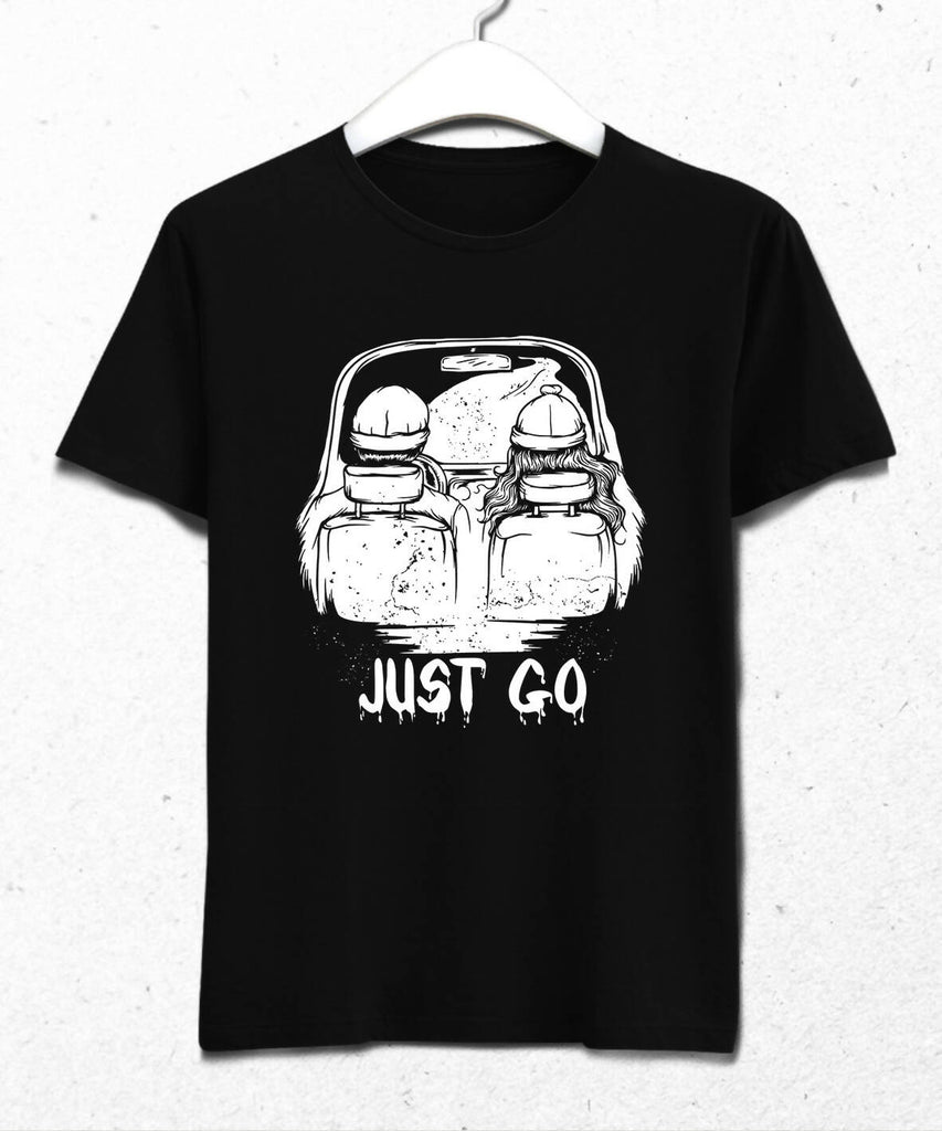 Sadece Git "Just Go" Erkek Tişört