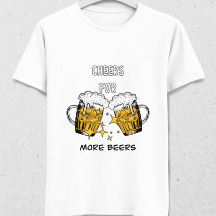Cheers for More Beers Erkek Tişört