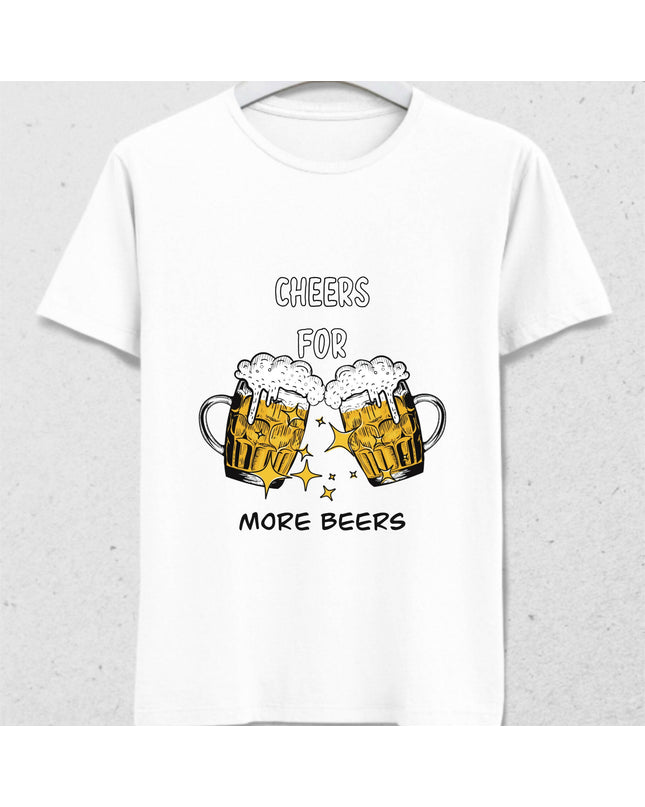 Cheers for More Beers Erkek Tişört