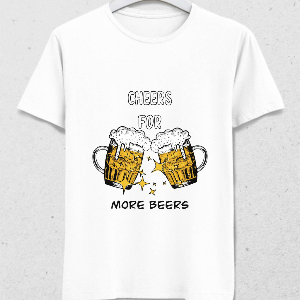 Cheers for More Beers Men's T-Shirt 