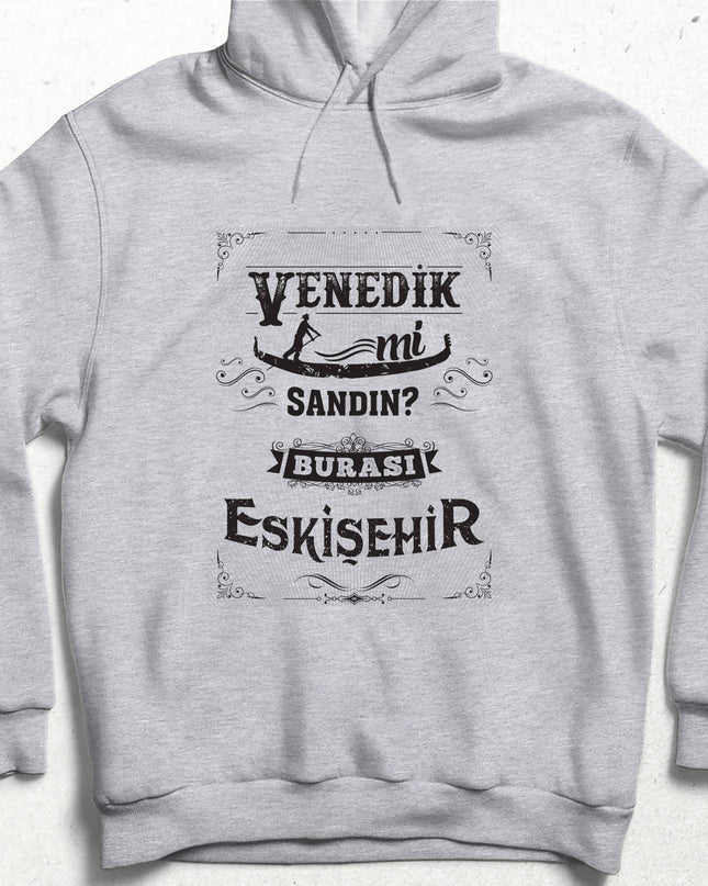 Kapüşonlu Sweatshirt - Burası Eskişehir - 1 - basmatik.com