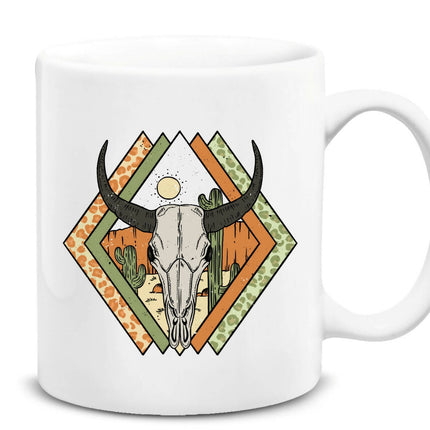 Wild West Themed Plain Mug