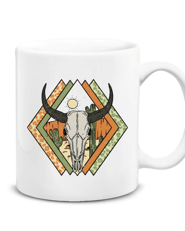 Wild West Themed Plain Mug