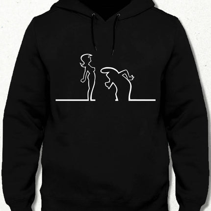 Mr. Curious (La Linea) v2 Hooded Sweatshirt