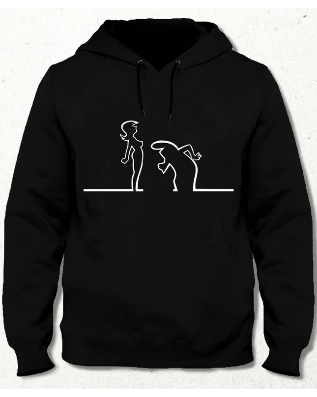 Mr. Curious (La Linea) v2 Hooded Sweatshirt