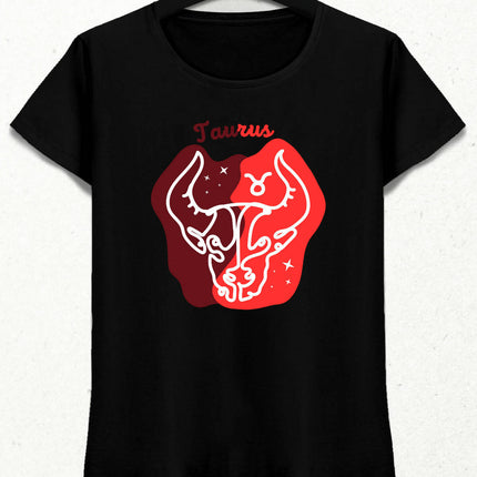 Taurus - Taurus Minimalist Colorful Design Women's T-Shirt 