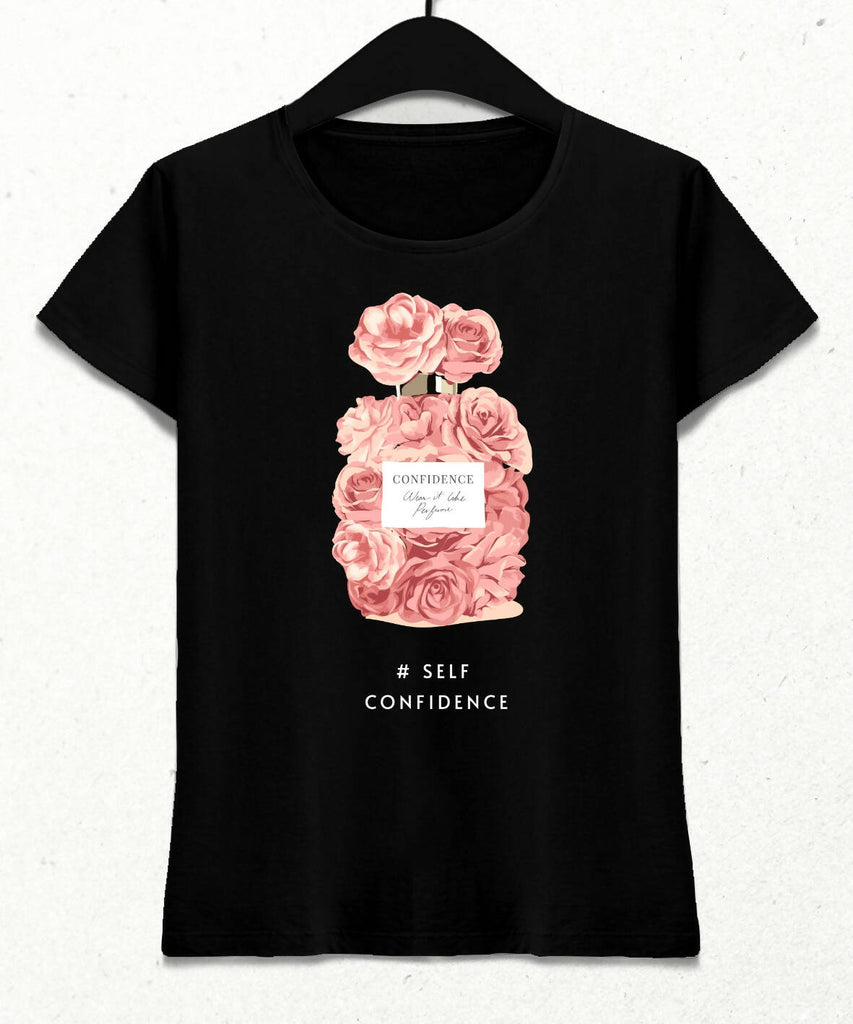 Self Confidence Kadın Streetwear Tasarım T-shirt