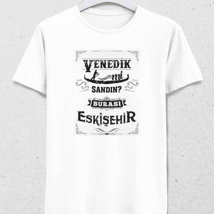 Burası Eskişehir - 1 / Erkek Tshirt - basmatik.com