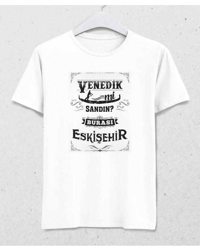 Burası Eskişehir - 1 / Erkek Tshirt - basmatik.com