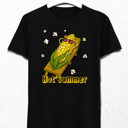 Hot Summer Erkek Tişört - basmatik.com