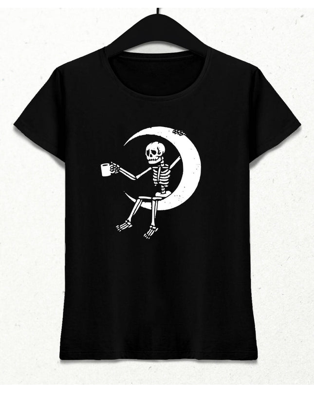 Skeleton Coffee Cup Women's T-Shirt