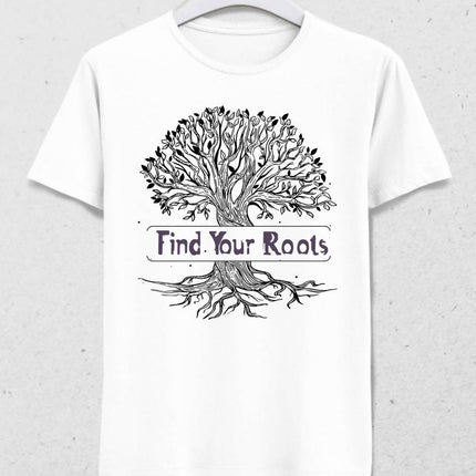 Find Your Roots Erkek Tişört - basmatik.com