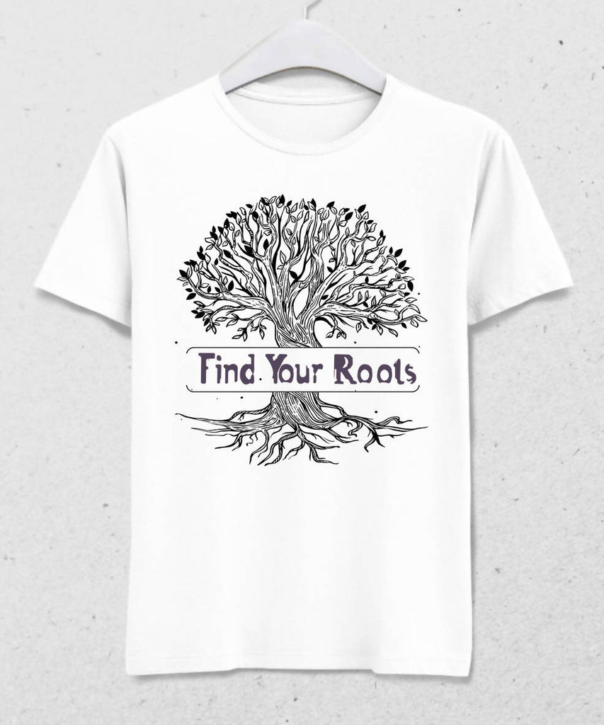 Find Your Roots Erkek Tişört - basmatik.com