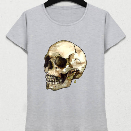 Skull / Kadın Tshirt - basmatik.com