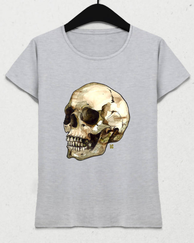 Skull / Kadın Tshirt - basmatik.com