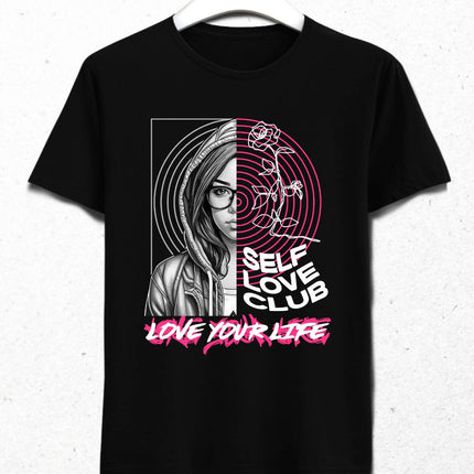 Self Love Club Streetwear Retro Futuristic Design