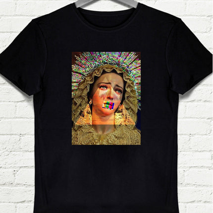 Portrait Siyah Erkek Tshirt - basmatik.com