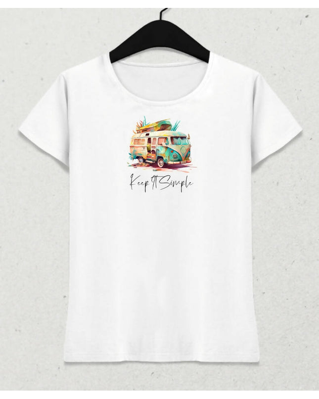 Camping Caravan Themed T-shirt 2