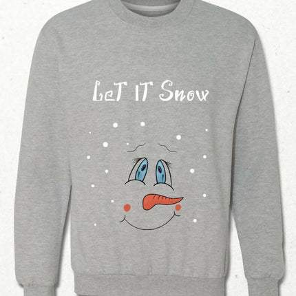 Let it Snow Kardan Adam Sweatshirt - basmatik.com
