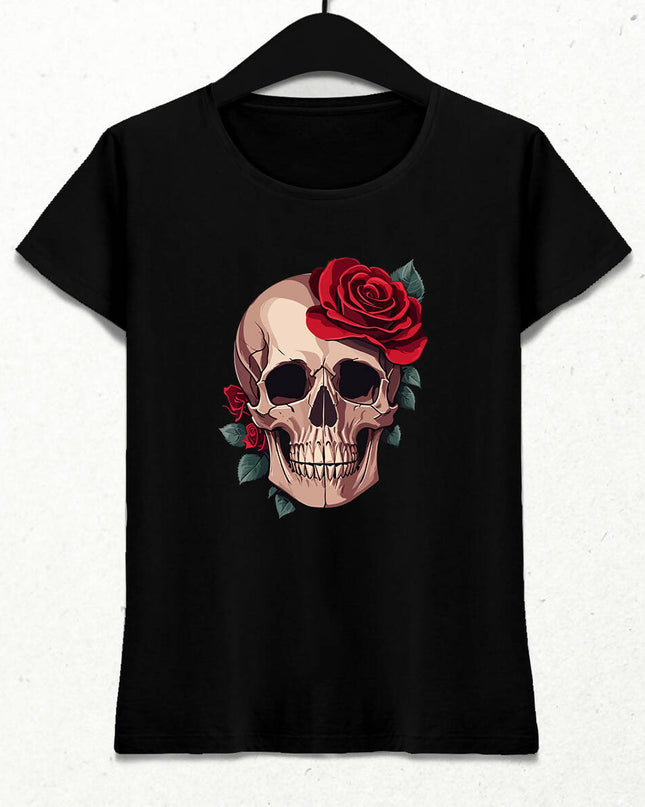skull and rose 