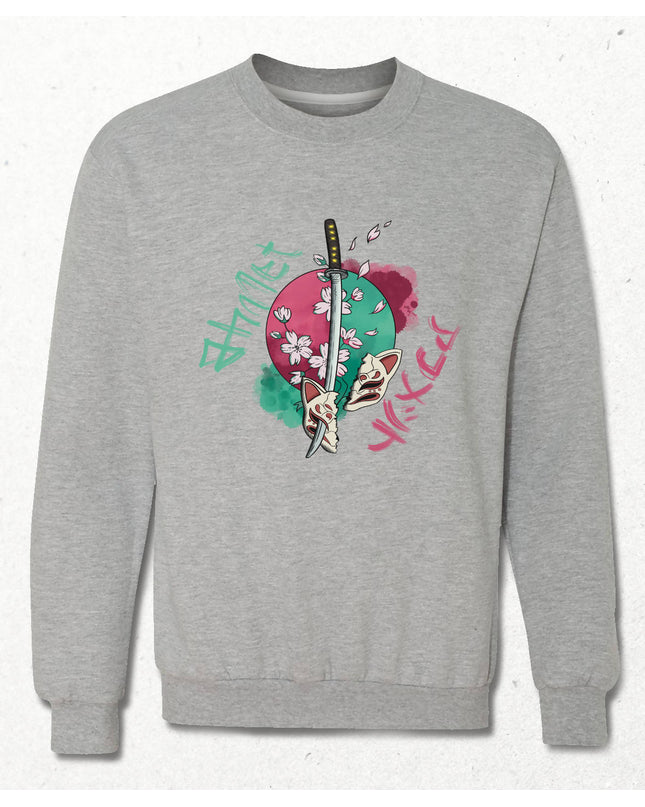 Sword and Mask - Hand drawn