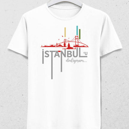 İstanbul'u Dinliyorum Erkek Tişört