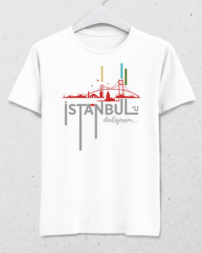 İstanbul'u Dinliyorum Erkek Tişört
