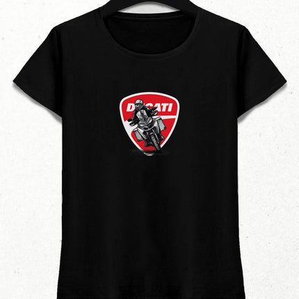 Ducati Multistrada Kadın Tshirt - basmatik.com