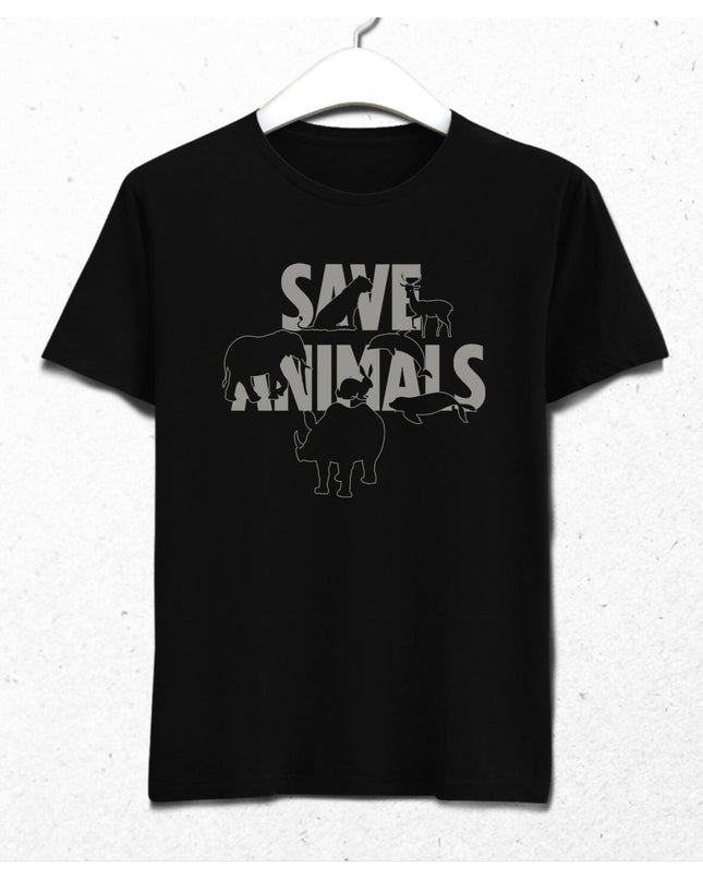 Save Animals Erkek Tişört