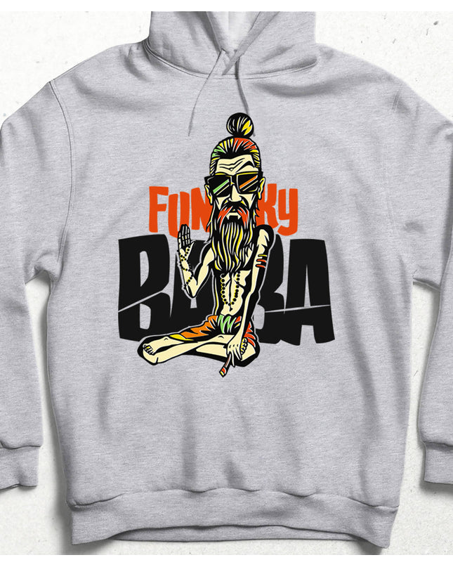 Funky Dad Hooded Gray Sweatshirt