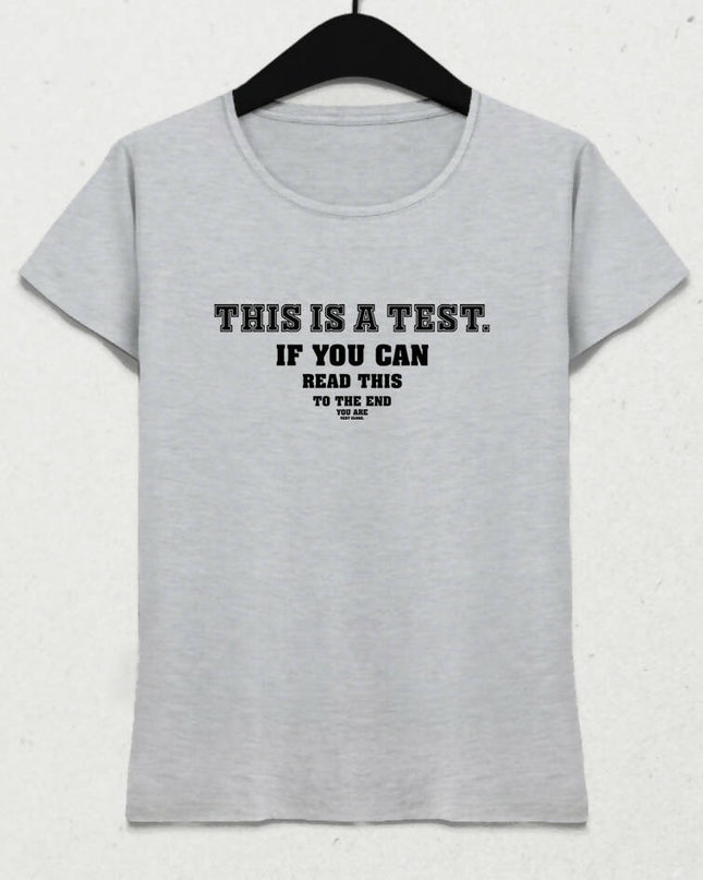 Test Kadın Tişört