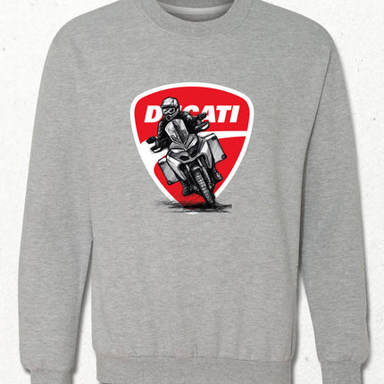 Ducati Multistrada Kapüşonsuz Sweatshirt