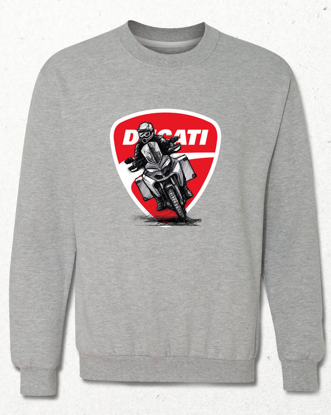 Ducati Multistrada Kapüşonsuz Sweatshirt
