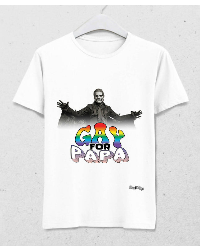 Gay for Papa Emeritus IV Erkek Tişört