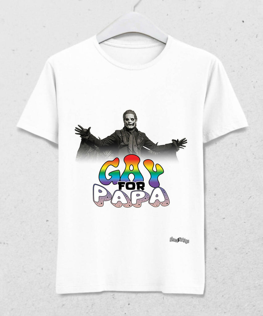 Gay for Papa Emeritus IV Erkek Tişört
