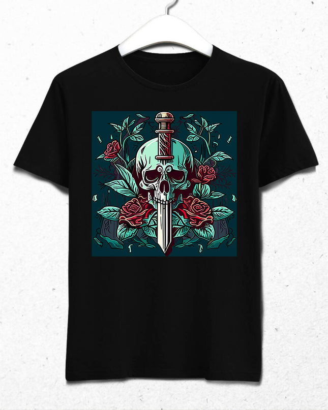 Skull, Rose and Sword 