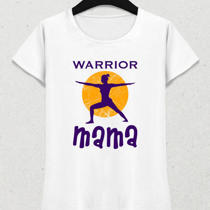 Kadın Tshirt - Warrior Mama - basmatik.com