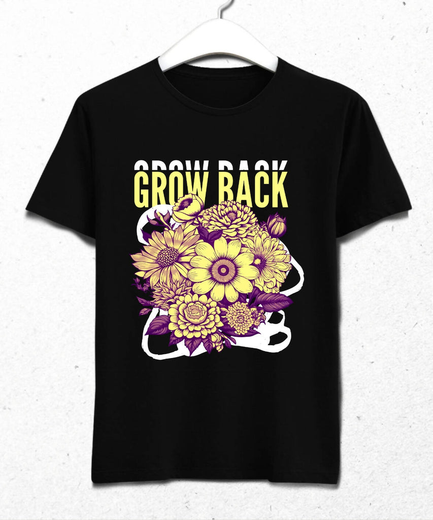 Grow Back Streetwear Retro Futuristic Design